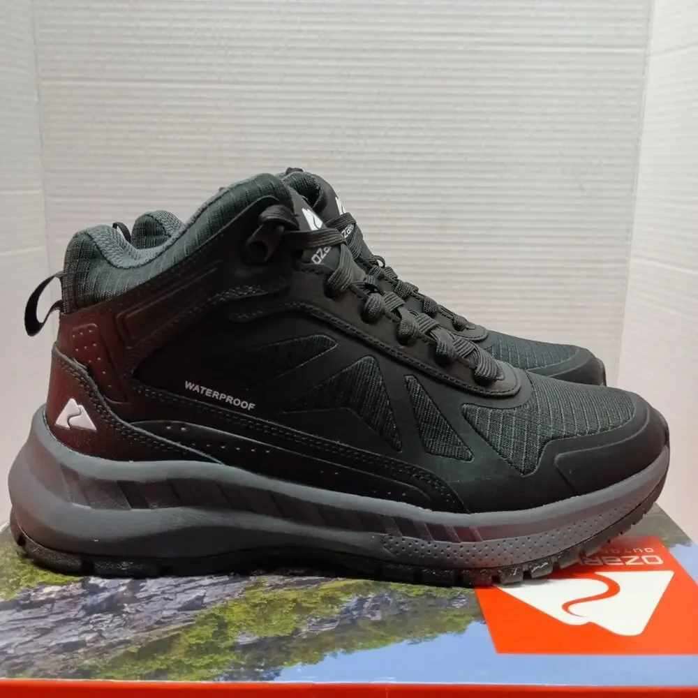 Men’s size 7 Ozark Trail Tech Hiker Waterproof Boots Black